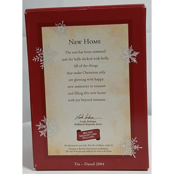 2004 Hallmark Keepsake Ornament NEW HOME Christmas Tree Decoration - Picture 12 of 12